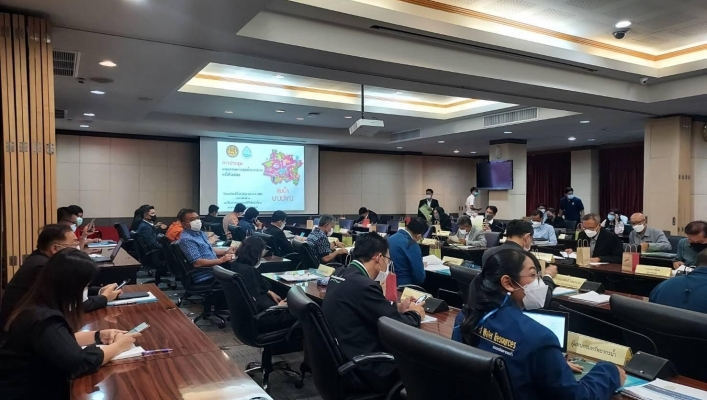 สทภ.๖ ร่วมประชุมคณะกรรมการลุ่มน้ำบางปะกง ครั้งที่ ๒/๒๕๖๕