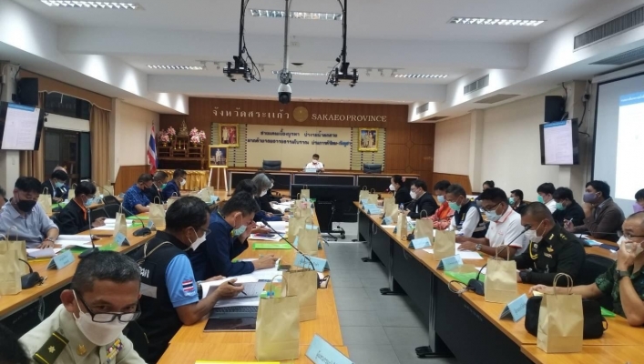 สทภ.6 ร่วมประชุมคณะกรรมการลุ่มน้ำโตนเลสาบ ครั้งที่ 2/2565 ณ ศาลากลางจังหวัดสระแก้ว