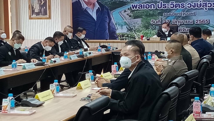 สทภ.๖ เข้าร่วมประชุมและร่วมติดตามการตรวจราชการ ในพื้นที่จังหวัดจันทบุรี