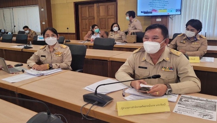 สทภ.6 เข้าร่วมประชุมคณะกรมการจังหวัดปราจีนบุรี ครั้งที่ 6/2565 ประจำเดือน มิถุนายน 2565