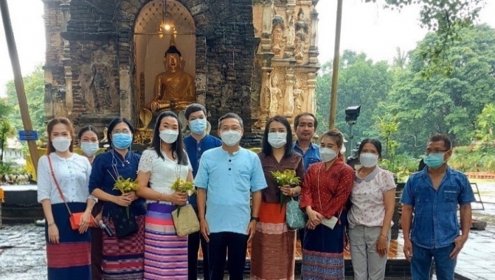 สทภ.1 สปล.ปิงตอนบน ส่งเสริมตามหลักศาสนา และสืบทอดทำนุบำรุงพระพุทธศาสนา