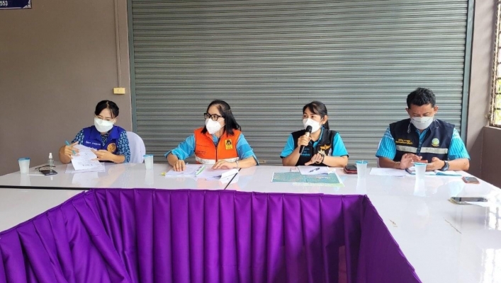 สทภ.6 ร่วมประชุมการเตรียมความพร้อมรับสถานการณ์อุทกภัยในช่วงฤดูฝนและการป้องกันแก้ไขปัญหาอุทกภัยในเขตชุมชนเมืองพื้นที่ตำบลโพธิ์งาม และตำบลหนองแก้ว อำเภอประจันตคาม จังหวัดปราจีนบุรี