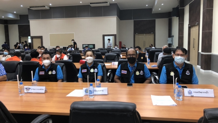 สทภ.2 เข้าร่วมการฝึกซ้อมจัดเตรียมพื้นที่อพยพและซักซ้อมแผนเผชิญเหตุตามมาตรการรับมือฤดูฝน ปี 2565