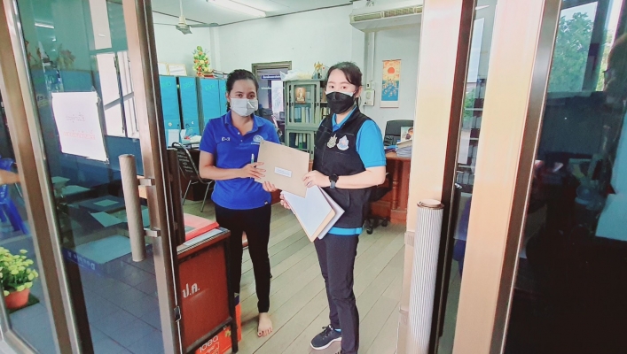 สทภ.7 ลงพื้นที่ติดต่อประสานงานส่วนราชการที่เกี่ยวข้อง และผู้นำชุมชน