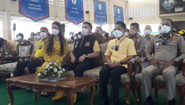 สทภ.7 เข้าร่วมพิธีเปิดโครงการสร้างวินัยปลูกจิตสำนึก เยาวชนคนดีศรีสุพรรณ