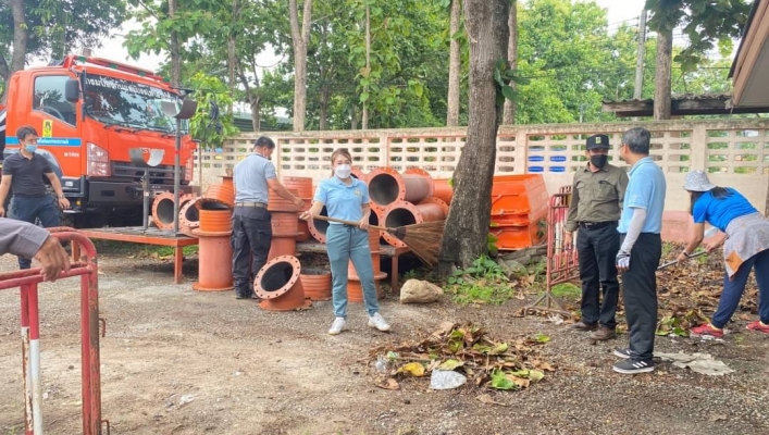 สทภ.1 โดยส่วนประสานและบริหารจัดการลุ่มน้ำปิงตอนบนร่วมขับเคลื่อนเป็นองค์กรคุณธรรม ตามประกาศเจตนารมณ์ ภายใต้คุณธรรมเป้าหมาย “พอเพียง วินัย สุจริต จิตอาสา”