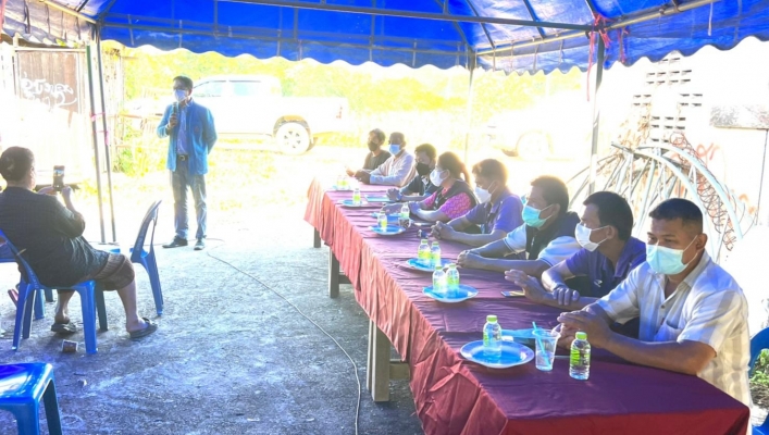 สทภ.1 จัดทำโครงการรับฟังความคิดเห็นของประชาชนฯ โครงการปรับปรุงซ่อมแซมอ่างเก็บน้ำ แม่แสดพร้อมระบบกระจายน้ำ บ้านป่าฝาง หมู่ที่ 5 ตำบลวังทรายคำ อำเภอวังเหนือ จังหวัดลำปาง