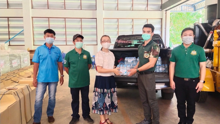สทภ.1   สนับสนุนน้ำดื่ม สำนักบริหารพื้นที่อนุรักษ์ที่ 13 สาขาลำปาง ร่วมกิจกรรม “วันเจ้าหน้าที่พิทักษ์ป่าโลก (World Ranger Day) ประจำปี 2565”
