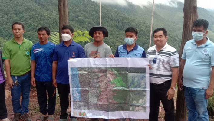 สทภ.9 ลงพื้นที่ตรวจติดตามโครงการอนุรักษ์ฟื้นฟูแหล่งน้ำสนับสนุนโครงการพัฒนาพื้นที่สูงแบบโครงการหลวงบ่อเกลือ บ้านห้วยโทน