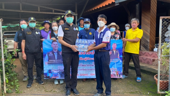 สทภ.1 ช่วยเหลือประชาชนประสบภัยน้ำป่าไหลหลาก จากพายุมู่หลาน พื้นที่ อ.แจ้ห่ม จ.ลำปาง