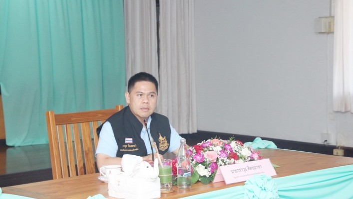 รมว.ทส. ประชุมหัวหน้าส่วนราชการ ทส. เตรียมรับมือภัยพิบัติด้านทรัพยากรธรรมชาติและสิ่งแวดล้อม