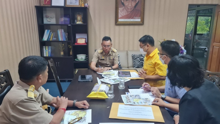 สทภ.1 เข้าร่วมหารือโครงการเพิ่มประสิทธิภาพสระเก็บน้ำห้วยหยุดพร้อมระบบส่งน้ำด้วยพลังงานแสงอาทิตย์ จ.ลำปาง