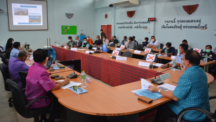 ทส. ทน. สทภ.11 จัดประชุมบูรณาการในการดำเนินการโครงการอนุรักษ์ฟื้นฟู และพัฒนาแหล่งน้ำพร้อมโครงข่ายแหล่งน้ำ 7 ตำบล