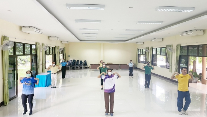 สทภ.1 ส่งเสริมการออกกำลังกายอย่างต่อเนื่องทุกวันพุธ สร้างเสริมสุขภาพนำไปสู่การพัฒนาประสิทธิภาพการทำงาน