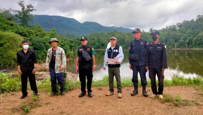 สทภ.1 โดยส่วนประสานและบริหารจัดการลุ่มน้ำปิงตอนล่าง ลงพื้นที่ตรวจสอบพื้นที่โครงการพัฒนาแหล่งน้ำ ในพื้นที่ อำเภอสามเงา จังหวัดตาก