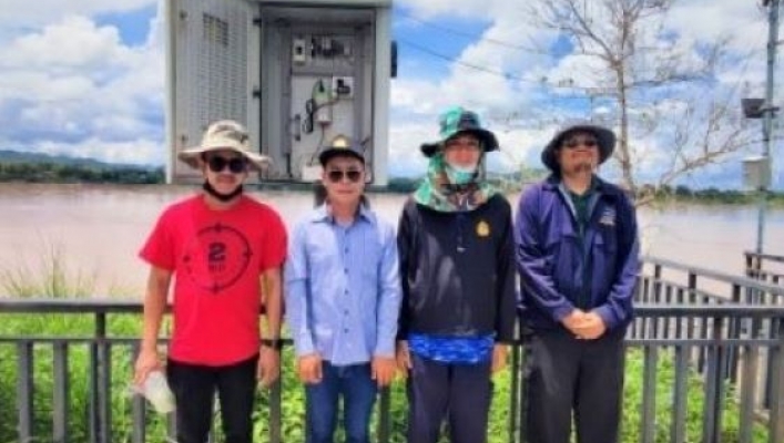 ศปว.ลงพื้นที่ตรวจสอบบำรุงรักษาสถานีโทรมาตรและกล้อง CCTV