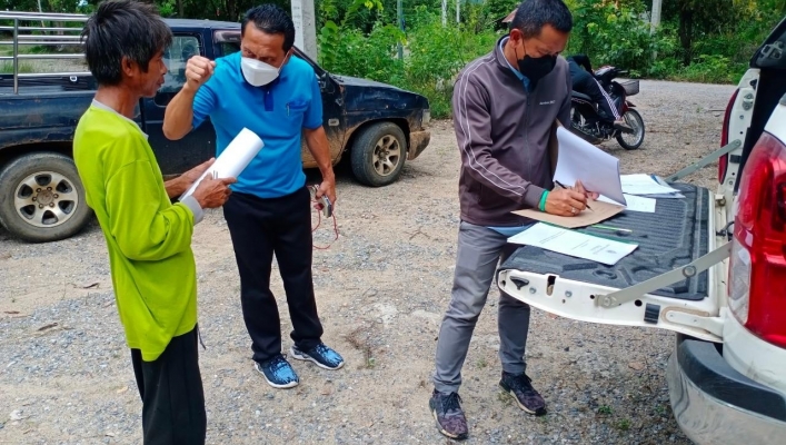 สทภ.7 ลงพื้นที่ตรวจสอบ ซ่อมแซม บำรุงรักษาระบบตรวจวัดปริมาณน้ำเก็บกักในแหล่งน้ำขนาดเล็ก