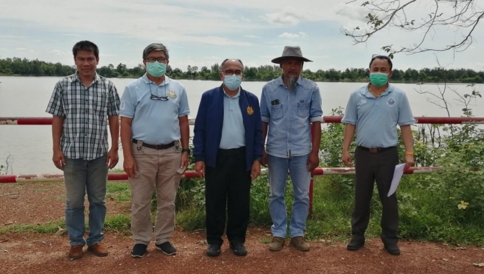สทภ.1 โดยส่วนประสานและบริหารจัดการลุ่มน้ำปิงตอนล่าง ลงพื้นที่ตรวจสอบโครงการถ่ายโอนให้แก่องค์กรปกครองส่วนท้องถิ่น ในพื้นที่อำเภอลานกระบือ และอำเภอเมือง จังหวัดกำแพงเพชร