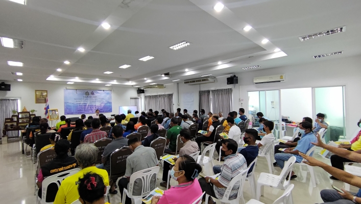 สอน. รับฟังความคิดเห็นฯ  โครงการอนุรักษ์ฟื้นฟูแหล่งน้ำลำพังชูตอนล่าง (พื้นที่แก้มลิง) ตำบลมะเฟือง, บ้านยาง อำเภอพุทไธสง จังหวัดบุรีรัมย์ และตำบลสระขุด อำเภอชุมพลบุรี จังหวัดสุรินทร์  (เวที 1)