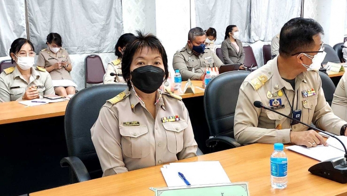 สทภ.7 ประชุมคณะกรมการจังหวัดและหัวหน้าส่วนราชการจังหวัดสมุทรสงคราม ประจำเดือนสิงหาคม