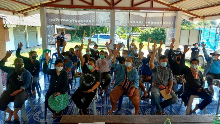 สทภ.1 จัดรับฟังความคิดเห็นของประชาชนฯ โครงการซ่อมแซมฝายน้ำล้นทุ่งน้ำแต้ม พร้อมระบบกระจายน้ำบ้านยางเกาะหลวง จังหวัดเชียงใหม่