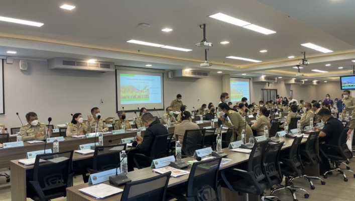 สทภ.1 ประชุมคณะกรมการจังหวัดกำแพงเพชร และหัวหน้าส่วนราชการ ประจำจังหวัดกำแพงเพชร  ครั้งที่ 8/2565  ประจำเดือนสิงหาคม 2565