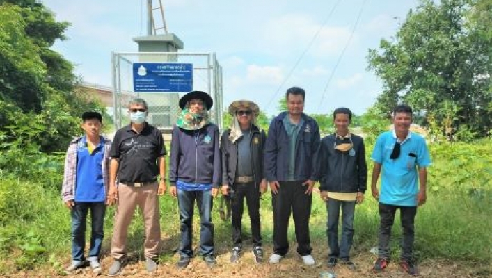 ศปว.ลงพื้นที่ตรวจสอบบำรุงรักษาสถานีโทรมาตรและกล้อง CCTV