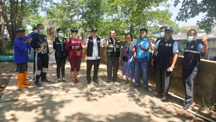 ผอ. สทภ.11 เข้าตรวจเยี่ยมชุดปฏิบัติงานให้ความช่วยเหลือสภาวะวิกฤตน้ำท่วม - น้ำแล้ง เพื่อเตรียมความพร้อมในช่วงฤดูฝน