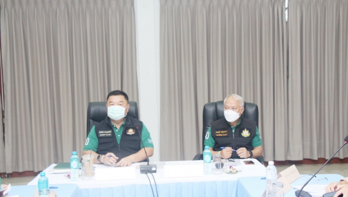 สทภ.1 ทน.เข้าร่วมประชุมติดตามการดำเนินการแก้ไขปัญหาที่ดินในพื้นที่ป่าสงวนแห่งชาติ ป่าแม่ริม ร่วมกับ เลขานุการ รมว.ทส.