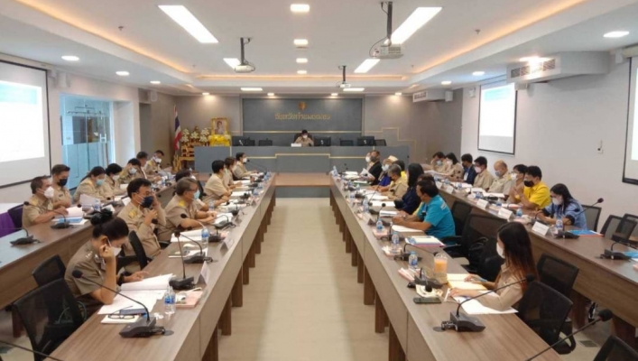 สทภ.1 เข้าร่วมประชุมคณะกรรมการผังเมืองจังหวัดกำแพงเพชร  ครั้งที่ 1/2565