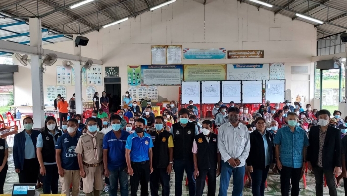 สอน.รับฟังความคิดเห็นฯ ครั้งที่ 2 โครงการอนุรักษ์ฟื้นฟูแหล่งน้ำหนองสนุ่น (พื้นที่แก้มลิง) จังหวัดนครราชสีมา