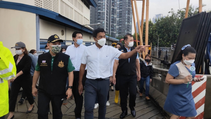 ทส. ผนึกกำลัง กทม. ระดมเครื่องสูบน้ำช่วยเหลือพื้นที่น้ำท่วมขัง  #กรมทรัพยากรน้ำ #กระทรวงทรัพยากรธรรมชาติและสิ่งแวดล้อม