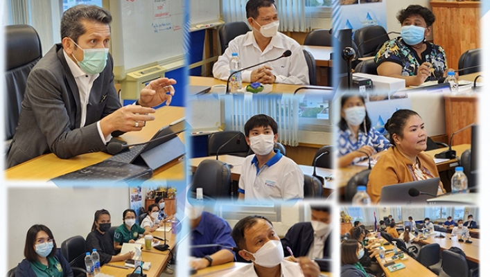 สสป. ประชุมติดตามความก้าวหน้าการดำเนินงานโครงการวันอนุรักษ์และพัฒนาแม่น้ำ คู คลอง แห่งชาติ ประจำปี 2565