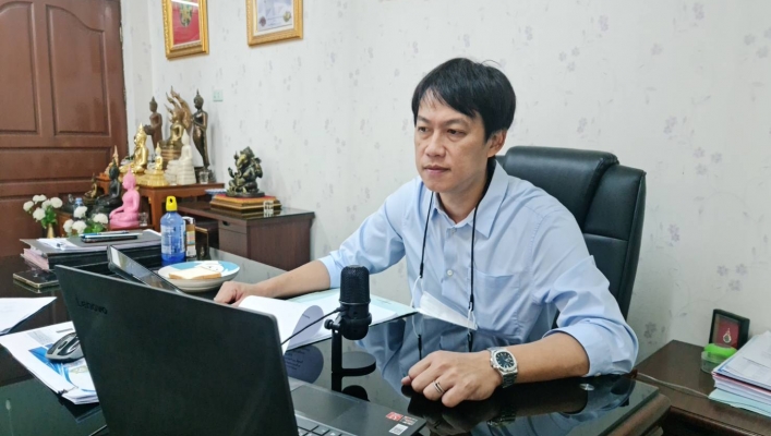 สทภ.7 ประชุมรับการตรวจราชการของผู้ตรวจราชการกรมทรัพยากรน้ำ