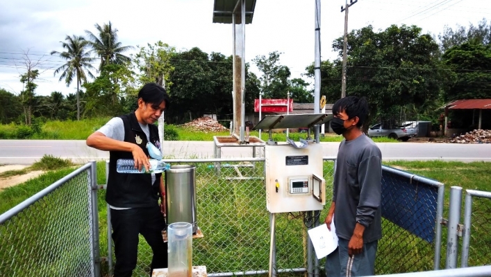 สทภ.7 ลงพื้นที่ตรวจสอบ ซ่อมแซม และบำรุงรักษาสถานีเตือนภัยล่วงหน้า (Early Warning) น้ำท่วมฉับพลัน - ดินถล่ม ในเขตพื้นที่จังหวัดเพชรบุรี และจังหวัดประจวบคีรีขันธ์