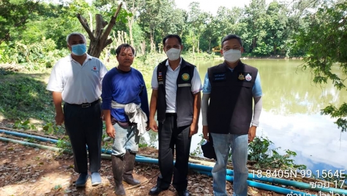 สทภ.1 ลงพื้นที่ตรวจสอบทรัพย์สินที่ต้องถ่ายโอน  พื้นที่อำเภอดอยสะเก็ด, อำเภอแม่วาง  จังหวัดเชียงใหม่