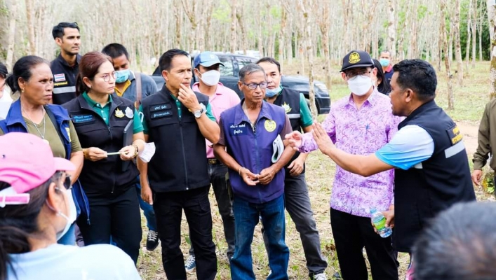 สำนักงานทรัพยากรน้ำที่ 8 ร่วมกับคณะทำงานส่งเสริมพัฒนาอาชีพและการตลาดภายใต้ คทช. จังหวัดพัทลุง ลงพื้นที่หาแนวทางพัฒนาแหล่งน้ำ จัดหาน้ำต้นทุน แก้ไขปัญหาขาดแคลนน้ำ ให้ประชาชนที่ได้รับการจัดสรรที่ดินทำกินฯ (คทช.) จังหวัดพัทลุง