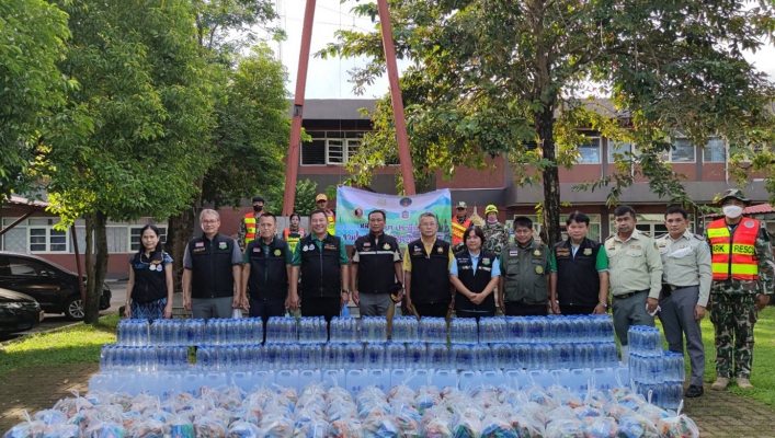 ทส.๑ เดียว ปราจีนบุรี รวมใจช่วยเหลือผู้ประสบอุทกภัย