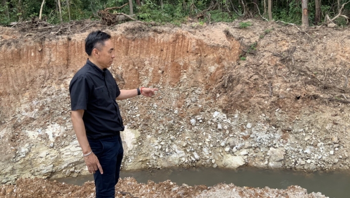 สทน.1 ลงพื้นที่ตรวจติดตามความก้าวหน้าโครงการอ่างเก็บน้ำแม่เหียะน้อยพร้อมระบบส่งน้ำอันเนื่องมาจากพระราชดำริ