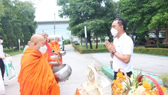 สทน.1 จัดพิธีทำบุญตักบาตรถวายพระราชกุศล เนื่องในวันคล้ายวันสวรรคต ร.9 “13 ตุลาคม”