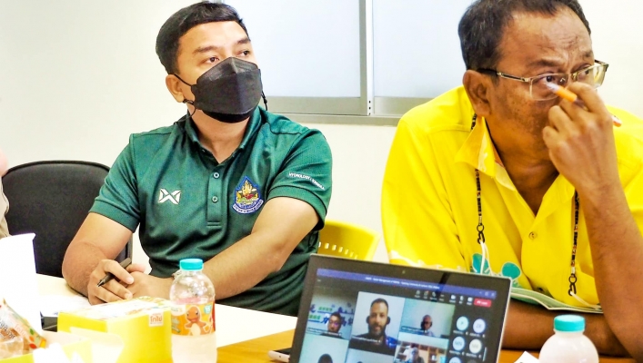 สทน.8 ร่วมประชุมคณะทำงานวิเคราะห์ประเมินสถานการณ์น้ำ เพื่อรองรับสถานการณ์ภัยฯ​ 1/2565