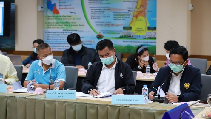 สทน.10 ร่วมประชุมคณะอนุกรรมการทรัพยากรน้ำจังหวัดระนอง ครั้งที่ 1/2565