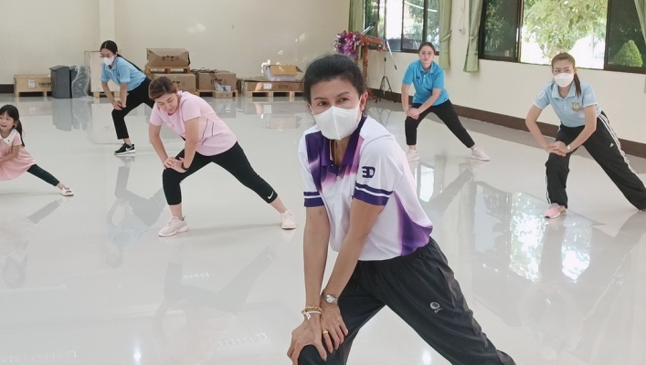 สทน.1 จัดกิจกรรมส่งเสริมการออกกำลังกายทุกวันพุธอย่างต่อเนื่อง