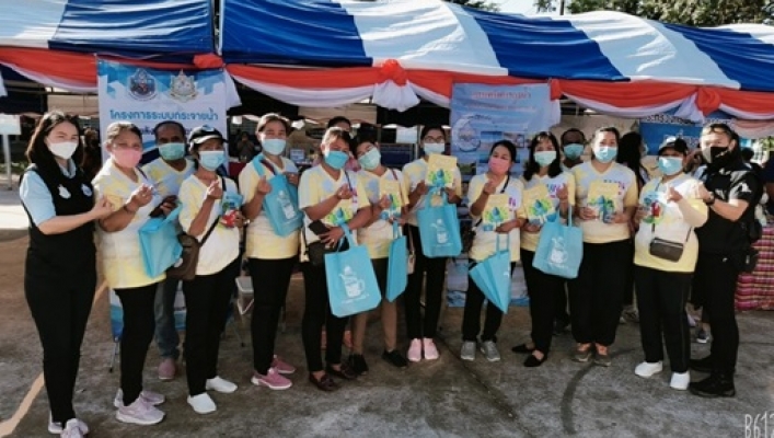 สำนักงานทรัพยากรน้ำที่ ๔ เข้าร่วมโครงการ “หน่วยบำบัดทุกข์ บำรุงสุข สร้างรอยยิ้มให้กับประชาชน” จังหวัดขอนแก่น  ประจำเดือน  ตุลาคม  ๒๕๖๕