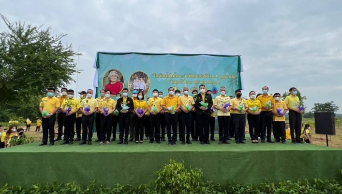 สทน.1 โดยส่วนอนุรักษ์ทรัพยากรน้ำที่ 1 ลำปาง  เข้าร่วมกิจกรรม“วันรักต้นไม้ประจำปีของชาติ พ.ศ. 2565”
