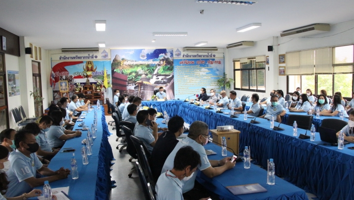 สทน. 1 ประชุมรับมอบนโยบายการปฏิบัติราชการกับผู้เชี่ยวชาญกรมทรัพยากรน้ำ