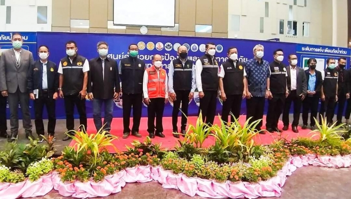 สทน.8  เข้าร่วมพิธีเปิดศูนย์อำนวยการป้องกันและบรรเทาอุทกภัยเทศบาลนครหาดใหญ่ ประจำปีงบประมาณ พ.ศ.​ 2566