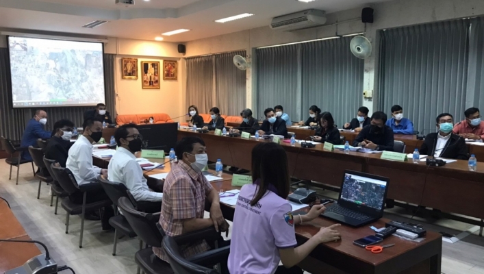 สทน.7 ประชุมคณะทำงานขับเคลื่อนการแก้ไขปัญหาผลกระทบด้านสิ่งแวดล้อมกรณีการประกอบกิจการของ บริษัท แวกซ์ กาเบ็จ รีไซเคิล เซ็นเตอร์ จำกัด