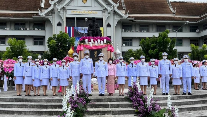 สทน.1 ร่วมพิธีวางพวงมาลา เนื่องในวันคล้ายวันสวรรคตของพระบาทสมเด็จพระจุลจอมเกล้าเจ้าอยู่หัว ประจำปี 2565