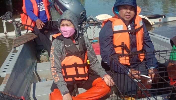 ทส. ทน. สทภ. 11 ร่วมกับปศุสัตว์จังหวัดอุบล หน่วยงานใน ทส. และมูลนิธิเส้นด้าย ลงพื้นที่ประสบอุทกภัยนำอาหารเเจกจ่ายสัตว์เลี้ยง รักษาสัตว์ป่วย และทำหมัน ณ ชุมชนท่ากกเสียว และชุมชนหลังบ่อบำบัดน้ำเสีย จ.อุบลฯ